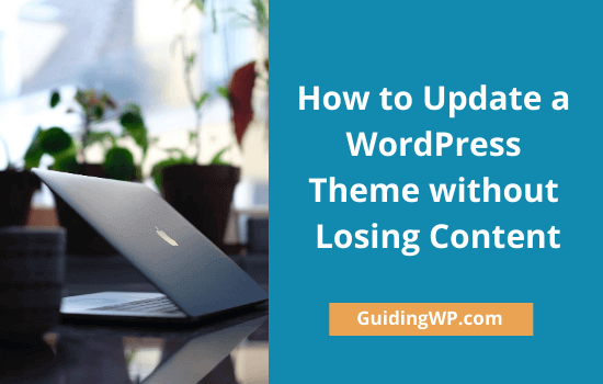 How-to-Update-a-WordPress-Theme-without-losing-settings